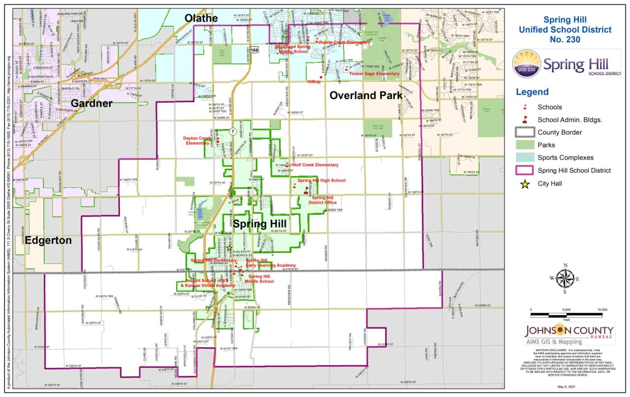 City Maps  Spring Hill Kansas Chamber of Commerce